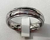 Affordable titanium wedding ring