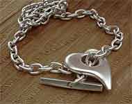 silver necklace
