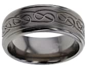 Celtic titanium ring