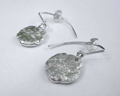 Picture of silver earrings
