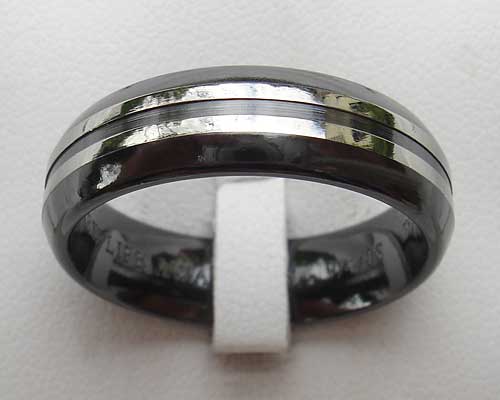 zirconium wedding ring