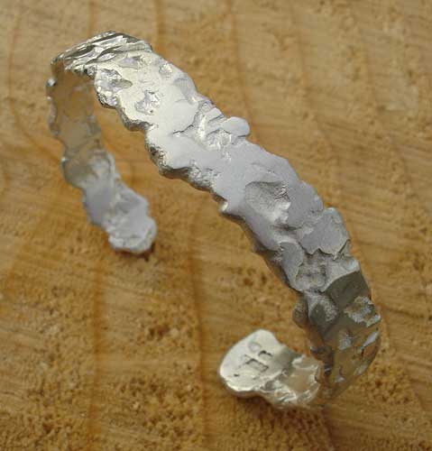 Contemporary silver Bracelet
