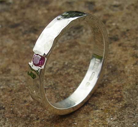 Silver engagement rings uk