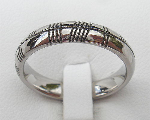 Silver Ogham Ring