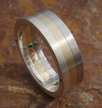 Mens wedding rings metal options