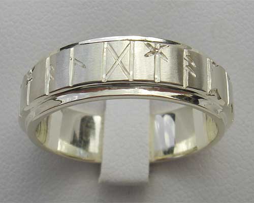 Runic wedding rings uk