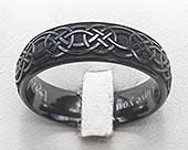 Mens Celtic knot ring