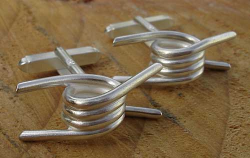 barbed wire cufflinks