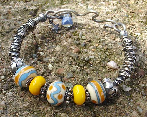 beaded bracelet