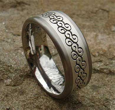 Bespoke Titanium Wedding Ring | LOVE2HAVE in the UK!