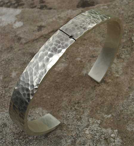 Diamond mens bracelet