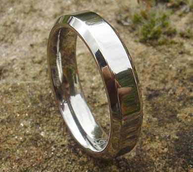 Plain Titanium Wedding Ring | LOVE2HAVE in the UK!