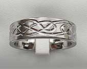 Celtic titanium ring