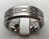 Celtic Knot titanium ring