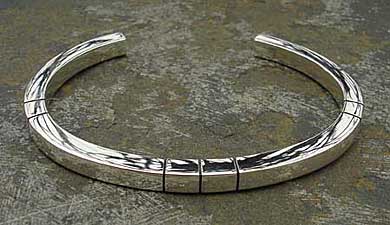 Mens designer discount bracelets silver