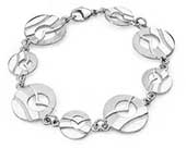 Celtic silver bracelet