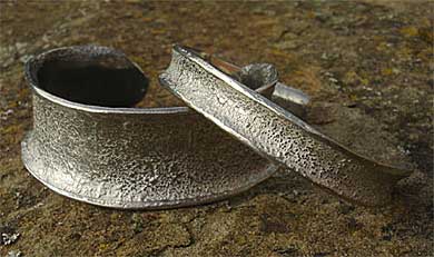 contemporary torc bracelets