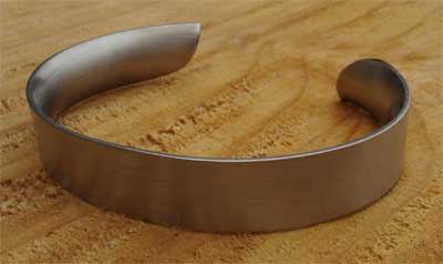 cuff titanium bracelet