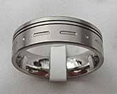 Custom Morse code ring