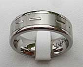 Customised Morse code ring