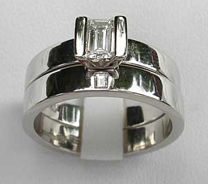 designer luxury bridal set