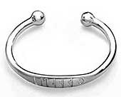 Designer Runic cuff bracelet