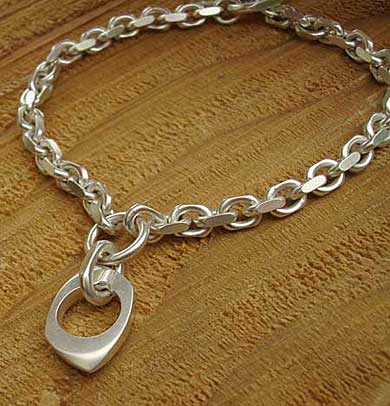 Designer silver bracelet for women