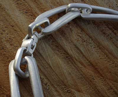 designer silver chain