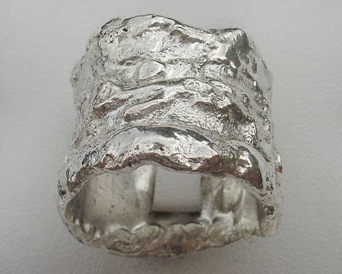 designer sterling silver ring