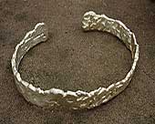Designer torc bracelet for women
