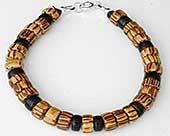 Designer wooden beaded bracelet