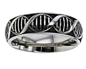 DNA titanium ring