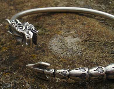 Mens dragon bracelet