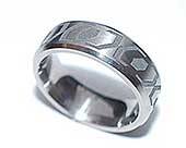 Titanium ring for men