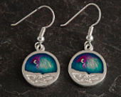 Exquisite northern lights drop earrings