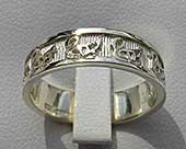 Silver Celtic ring