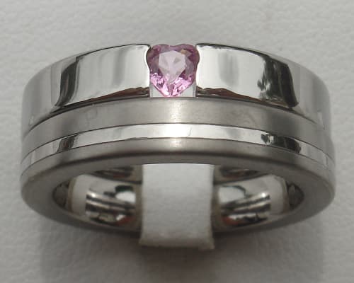 titanium bridal set