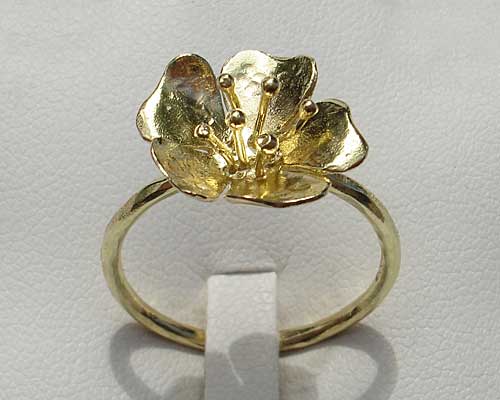 gold designer ring
