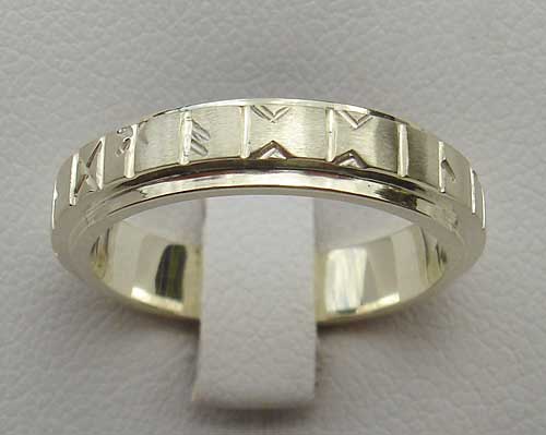 Gold Rune ring
