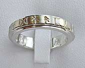 Gold Runic ring