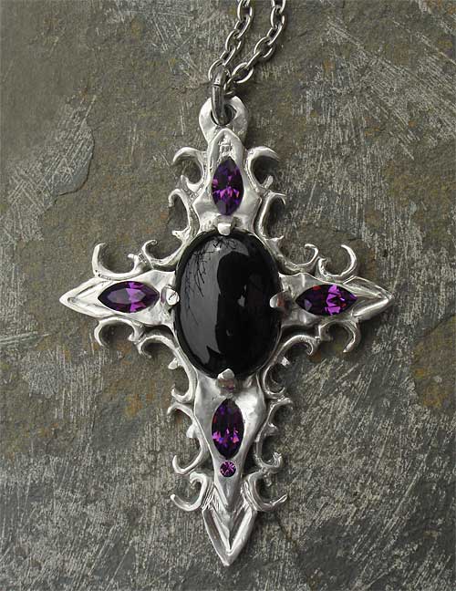 gothic cross necklace