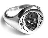 Gothic signet ring