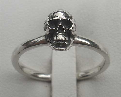 Punk Retro Skull Personality Ring Men's Fashion Skull Ring - Temu