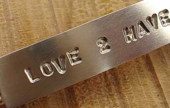 handmade personalised silver jewellery
