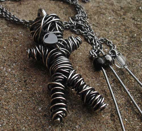 handmade sterling silver necklace