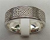 Silver Celtic ring