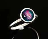 Magical night sky womens fashion ring