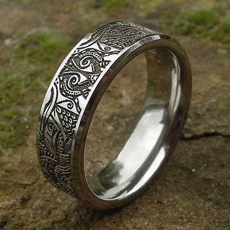 Size Z Aztec Mayan Tribal Designer Ring