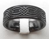 Mens Celtic knot ring