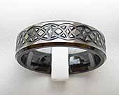 Mens Celtic designer ring